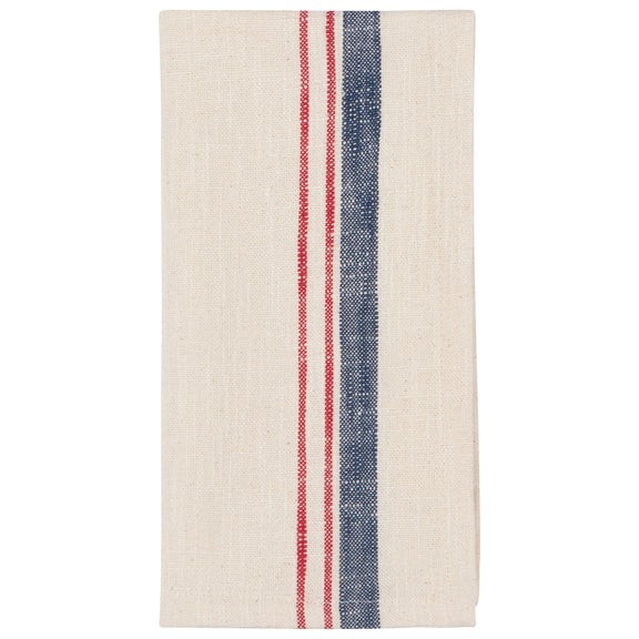 Napkin Set/4 - Heirloom - French Stripes Bastien