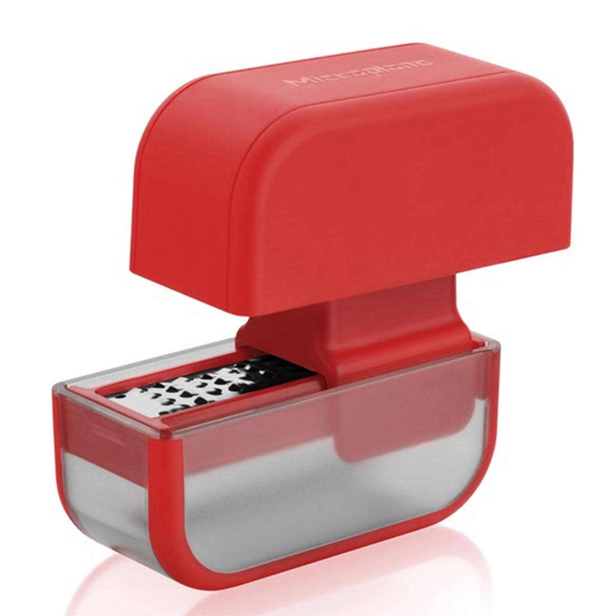 Microplane Garlic Slicer/Mincer Set (Red)