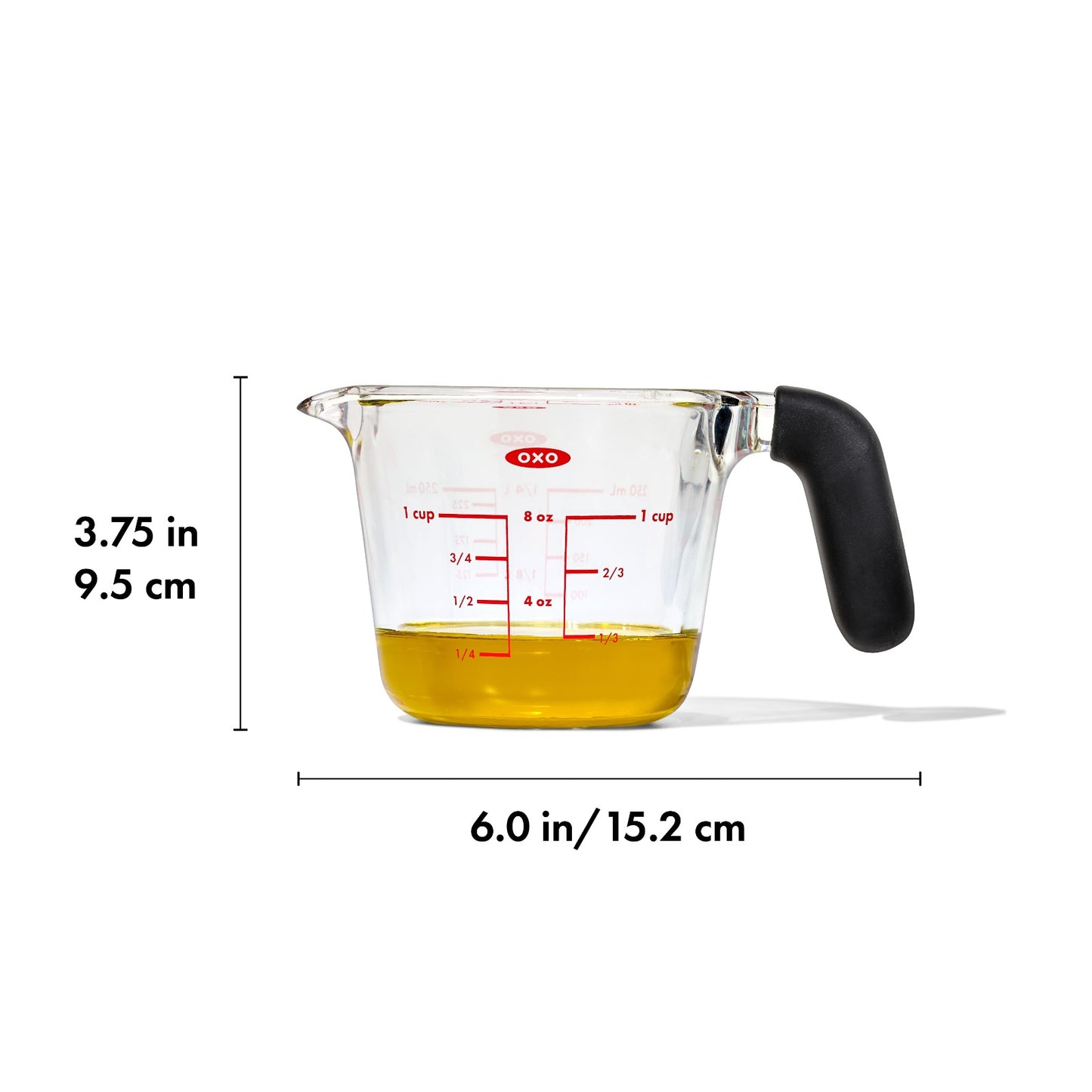 OXO Glass Measuring Cup 1C/250ml