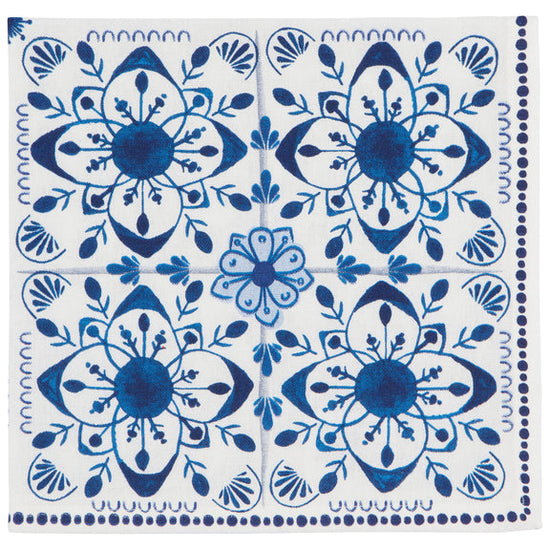 Print Napkin Set/4 - Porto