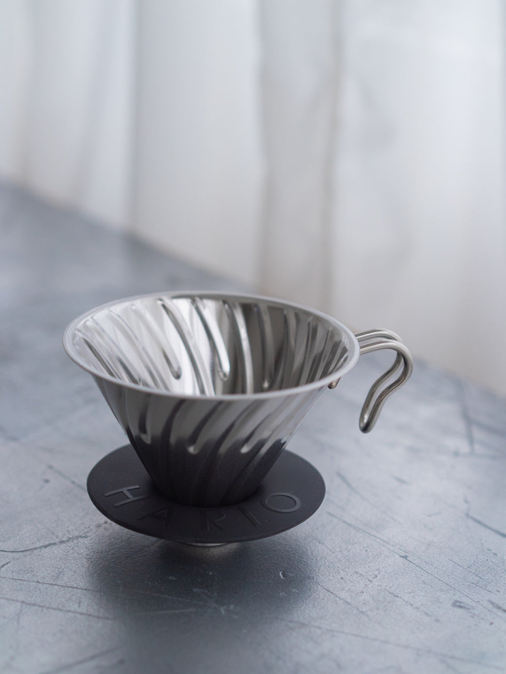 Hario V60-02 Metal Dripper - Stainless