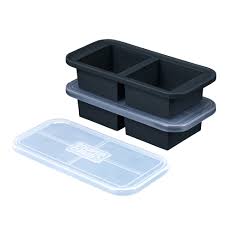 Souper Cubes Freezing Tray - 2 Cup - Charcoal