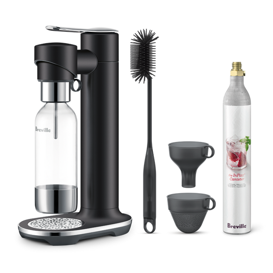 Breville InFizz Fusion - Black Truffle + CO2