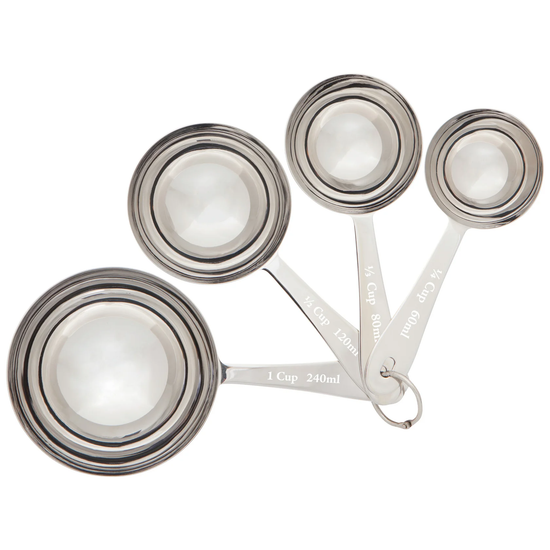 Measuring Cups S/4 - Silver