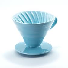 Hario V60-02 Ceramic Dripper - Light Blue