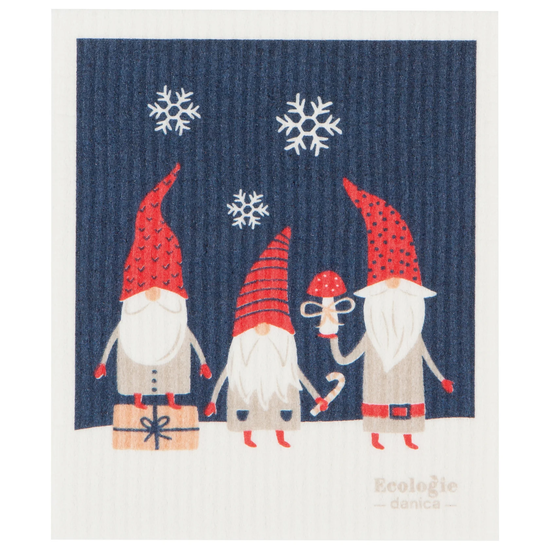 Dishcloth Swedish - Gnomes