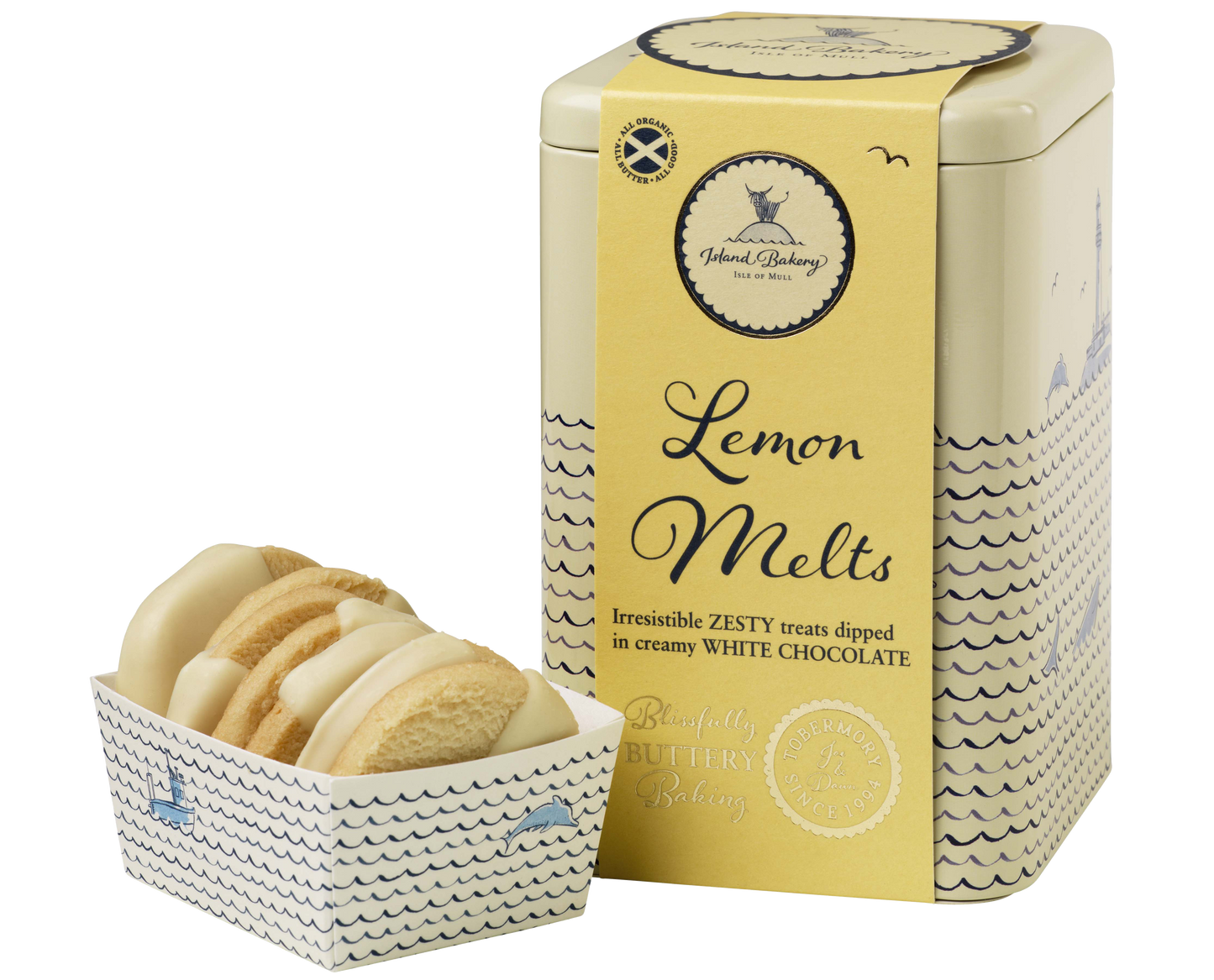 Island Bakery Lemon Melts Tin (180g)