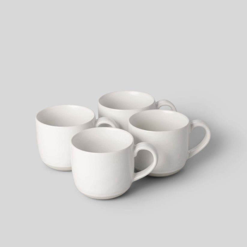 Fable The Mugs 4pc - Cloud White