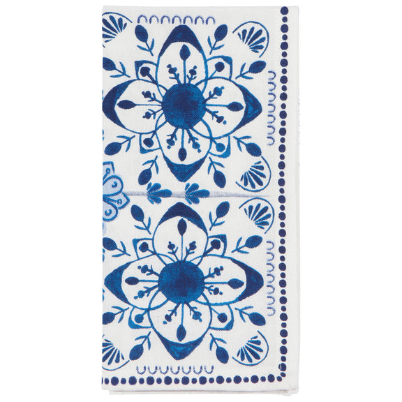 Print Napkin Set/4 - Porto