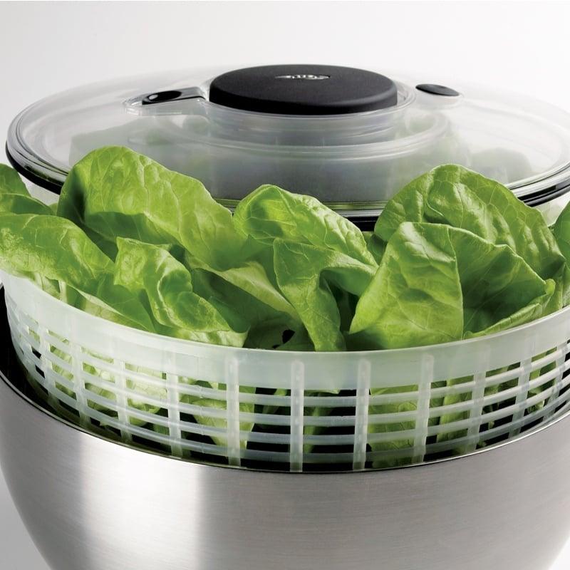 OXO Large Stainless Steel Salad Spinner