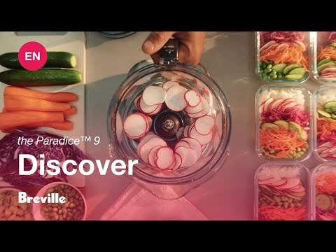 Load and play video in Gallery viewer, Breville Paradice 9 Food Processor - Stainless Steel
