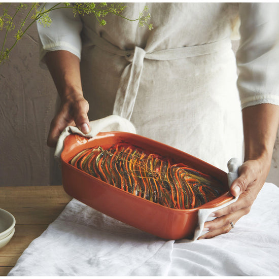 Emile Henry Farine Rect Baking Dish 35x25.5cm