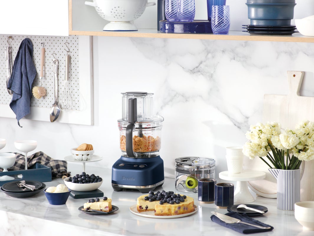 Breville Paradice 9 Food Processor - Damson Blue