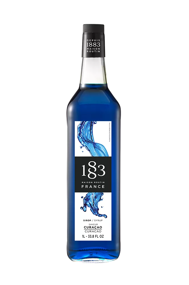 1883 Blue Curacao Syrup 1L