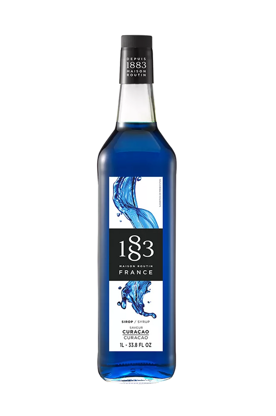 1883 Blue Curacao Syrup 1L