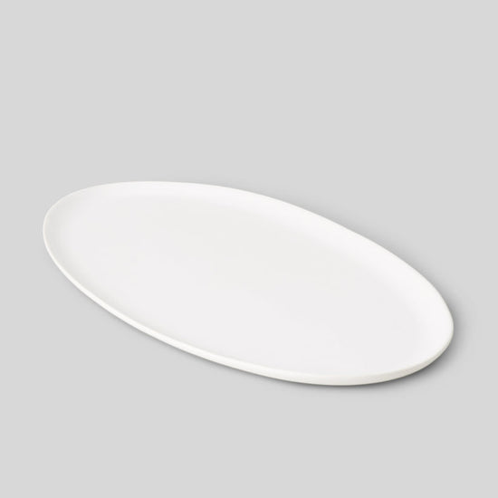 Fable The Oval Serving Platter - Cloud White