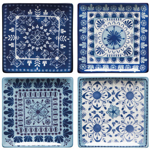 Porto Appetizer Plates - Set/4