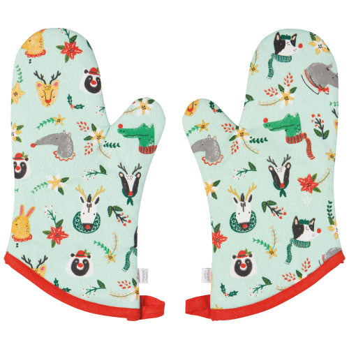 Holiday Oven Mitts (Set of 2) - Rudolph Imposter