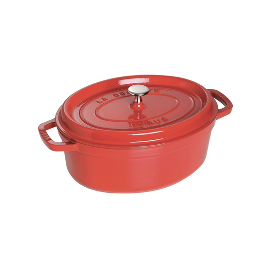 Staub Oval 4.2L / 4.5-Qt Cherry Cocotte