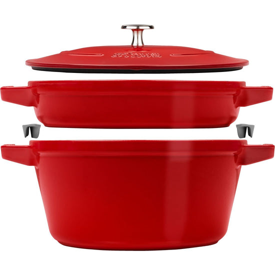 Staub 3pc Stackable Set - Cherry