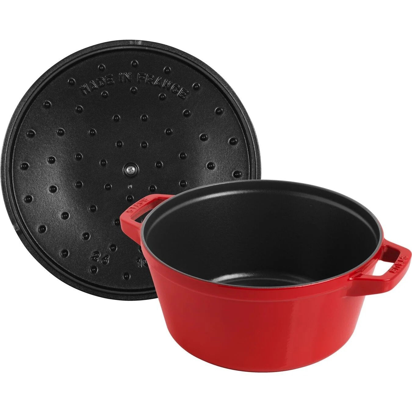 Staub 4pc Stackable Set - Cherry