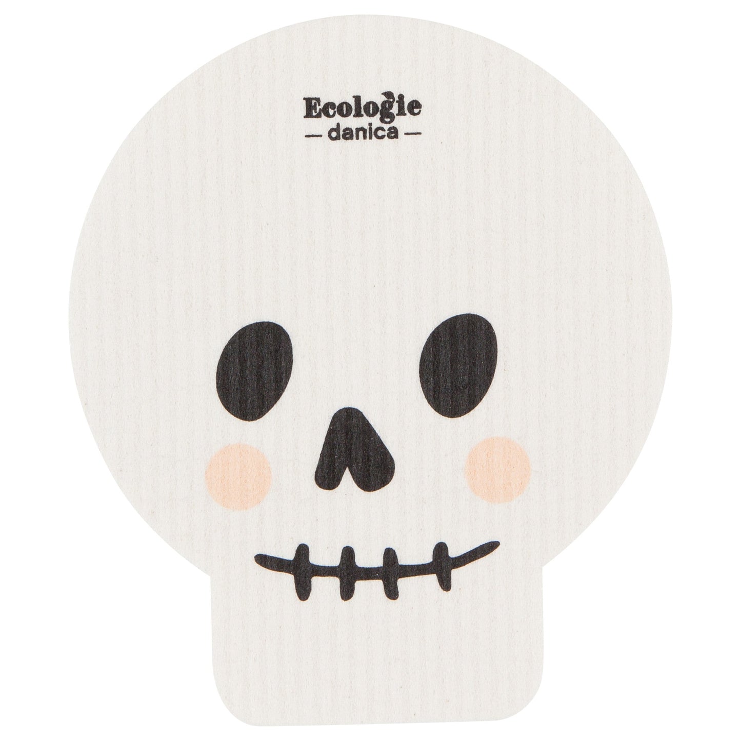 Swedish Dish Cloth Boo Crew Skull