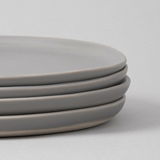 Fable The Dessert Plates 4pc - Dove Grey