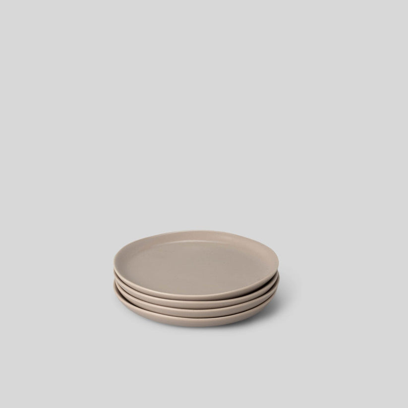 Fable The Dessert Plates 4pc - Desert Taupe