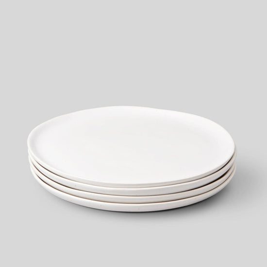 Fable The Dinner Plates 4pc - Speckled White