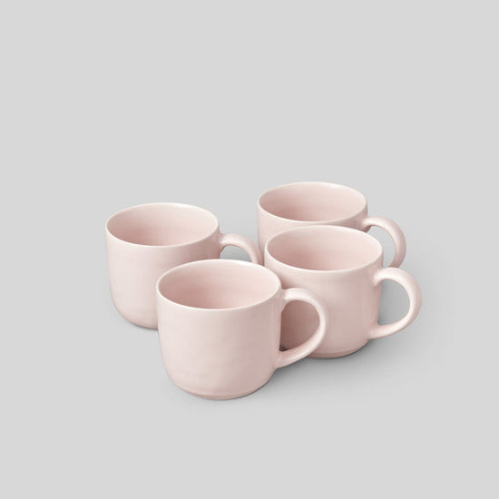 Fable The Mugs 4pc - Blush Pink