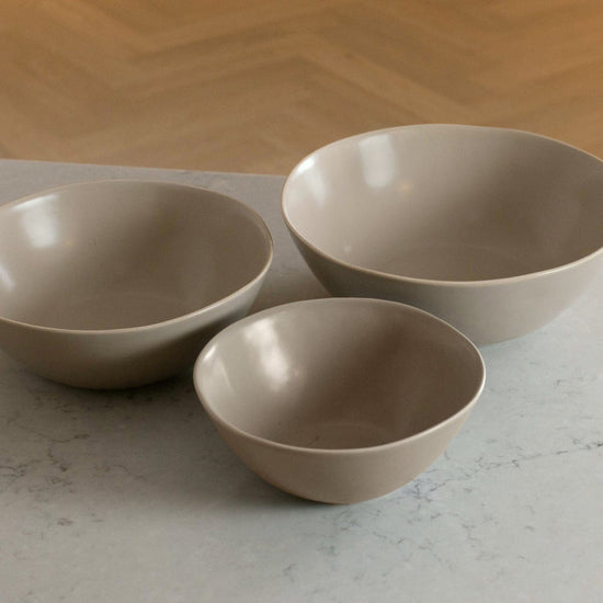 Fable The Nested Serving Bowls 3pc - Desert Taupe