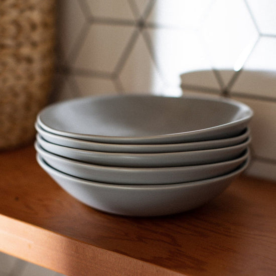 Fable The Pasta Bowls 4pc - Dove Grey