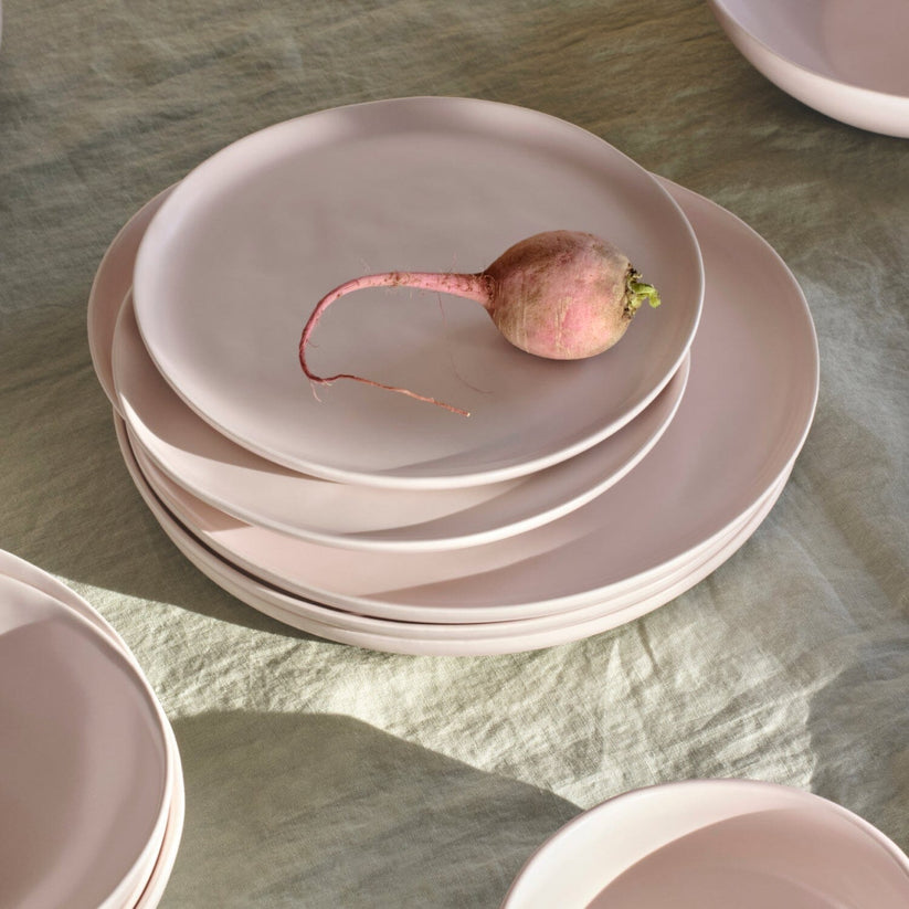 Fable The Salad Plates 4pc - White Cloud