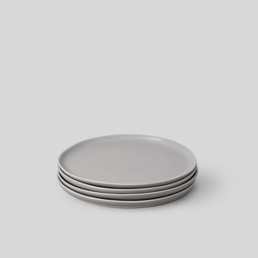 Fable The Salad Plates 4pc - Dove Grey