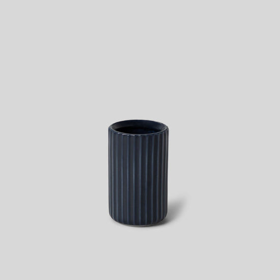 Fable The Short Bud Vase - Midnight Blue