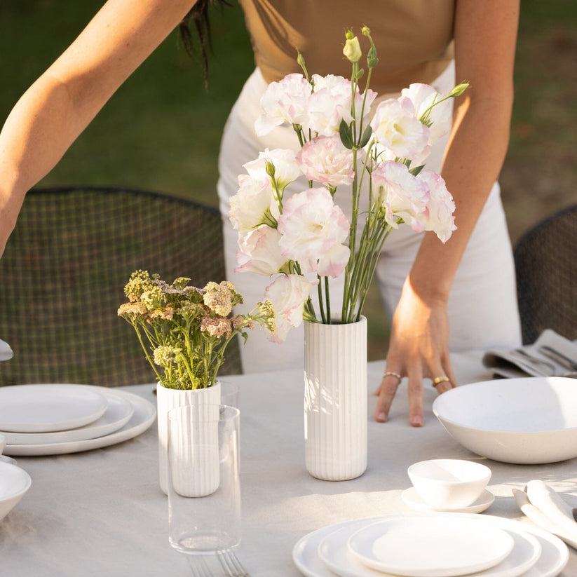 Fable The Tall Bud Vase - Cloud White