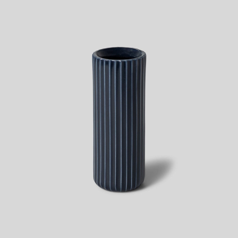 Fable The Tall Bud Vase - Midnight Blue