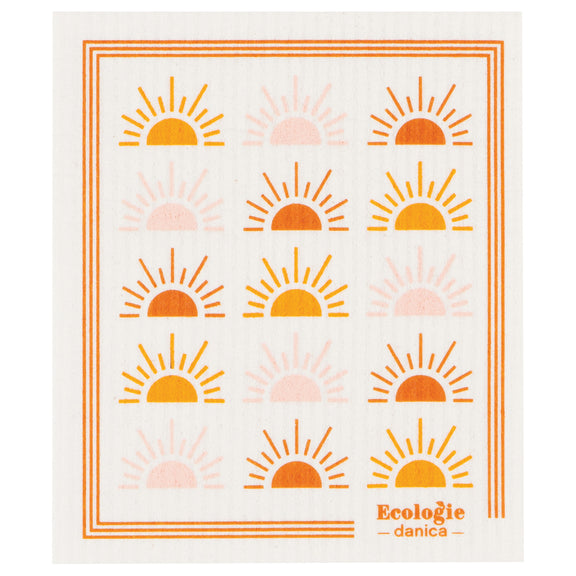 Swedish Dishcloth & Towel Set - Sunrise