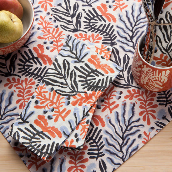 Print Napkin Set/4 - Entwine