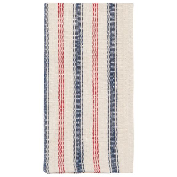 Napkin Set/4 - Heirloom - French Stripes Bastien