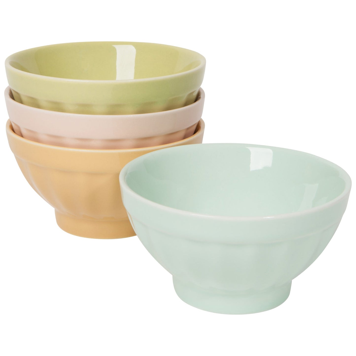 Flora Ice Cream Bowls - Set/4