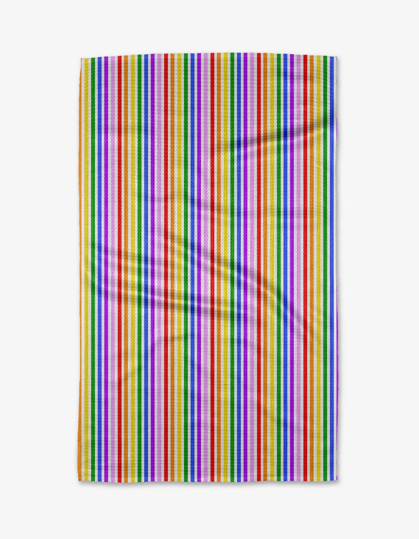 Geometry Rainbow Harmony Tea Towel