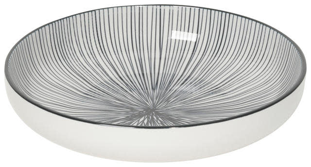 Bowl Shallow Etched Lines