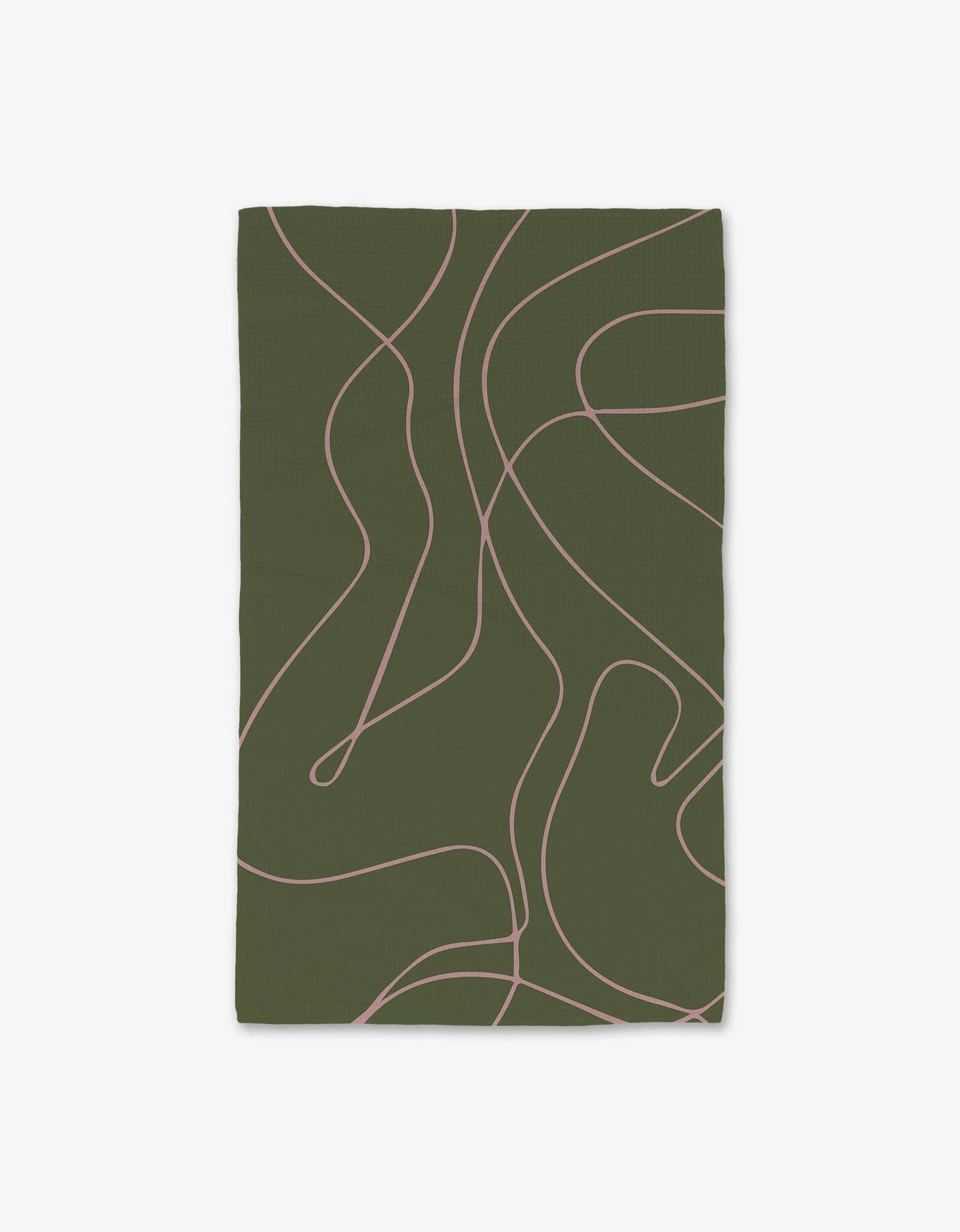 Geometry Olive Martini Luxe Hand Towel