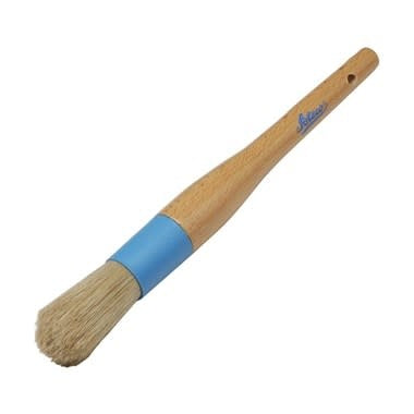 Ateco Boar Bristle Pastry Brush - Round - 1"