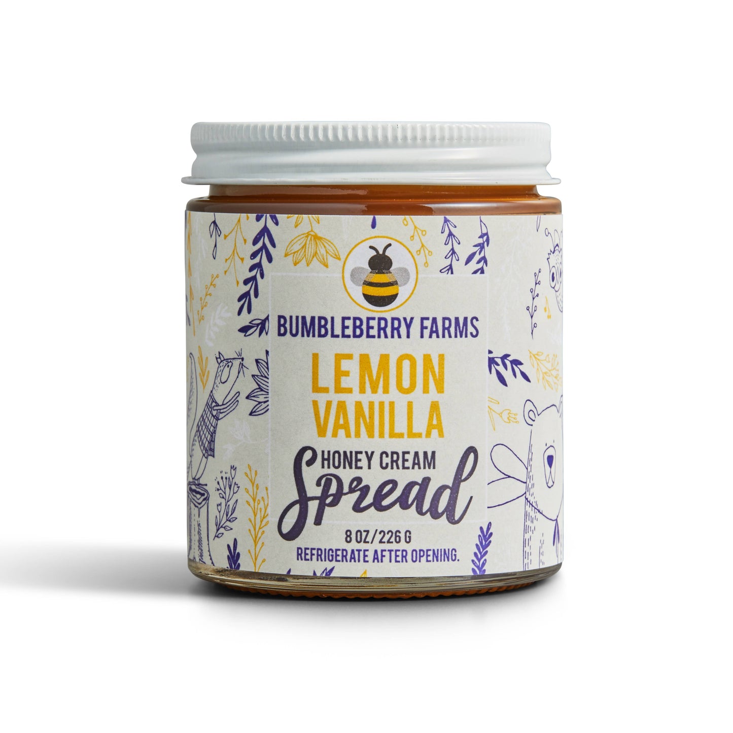 NEW! Lemon Vanilla Honey Cream Spread