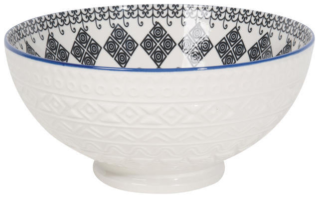 Bowl Embossed 8in - Casablanca