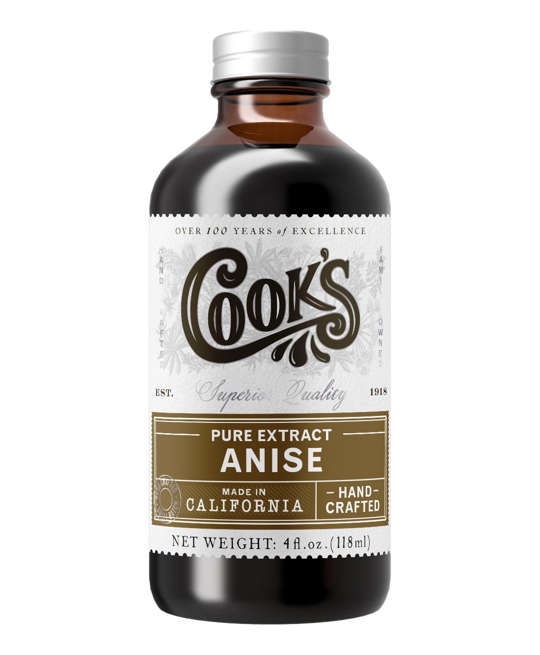 Pure Anise Extract 4oz