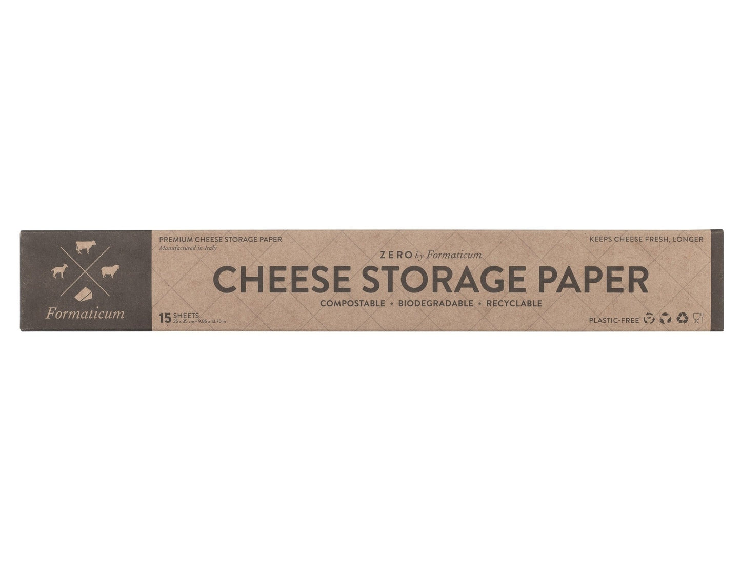 Formaticum ZERO Cheese Paper - 15 sheets + labels