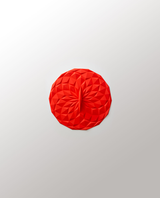 GIR Silicone Round Lid 6" 152mm Red